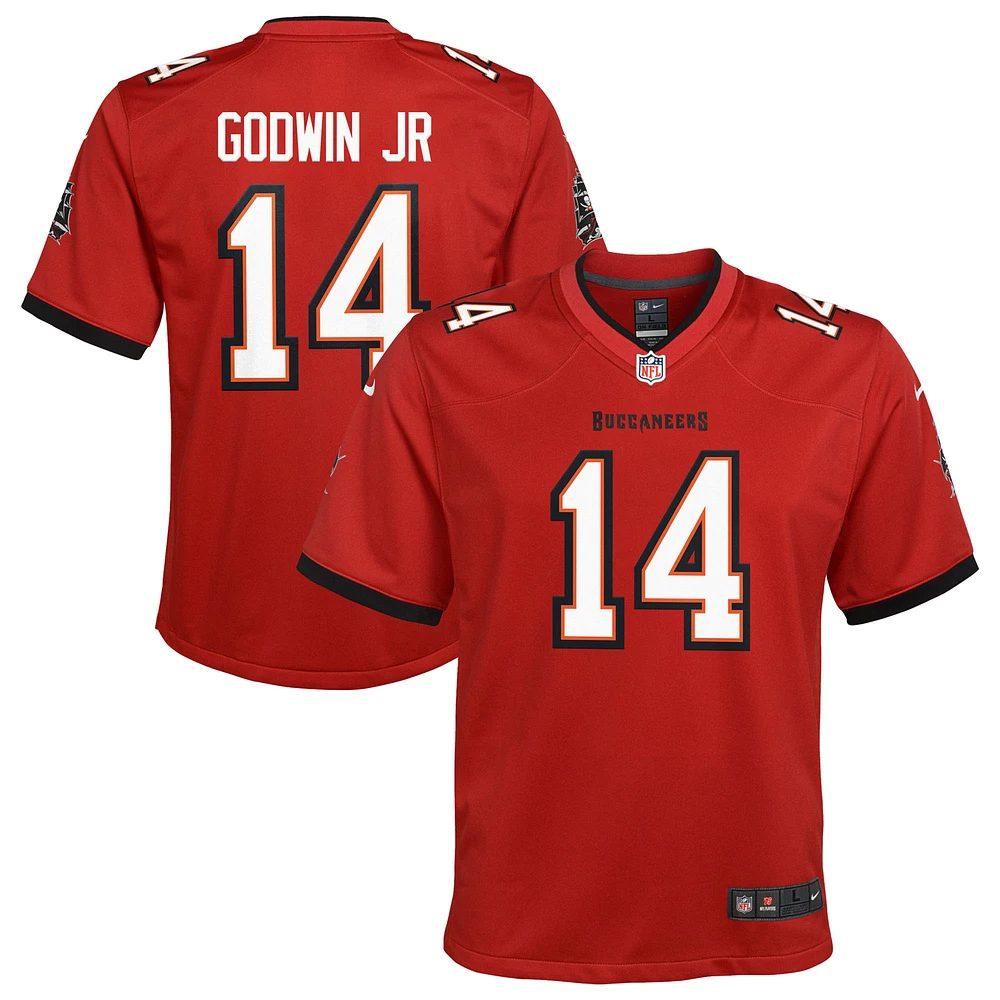 Youth Nike Chris Godwin Jr. Red Tampa Bay Buccaneers Game Jersey