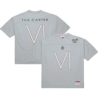 Men's Mitchell & Ness x NFL Lil Wayne Gray Super Bowl XXXI Tha Carter VI Fashion Jersey