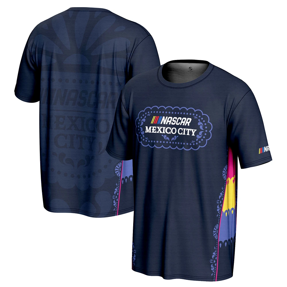 Youth ProSphere Navy Mexico City Race All Over Print T-Shirt
