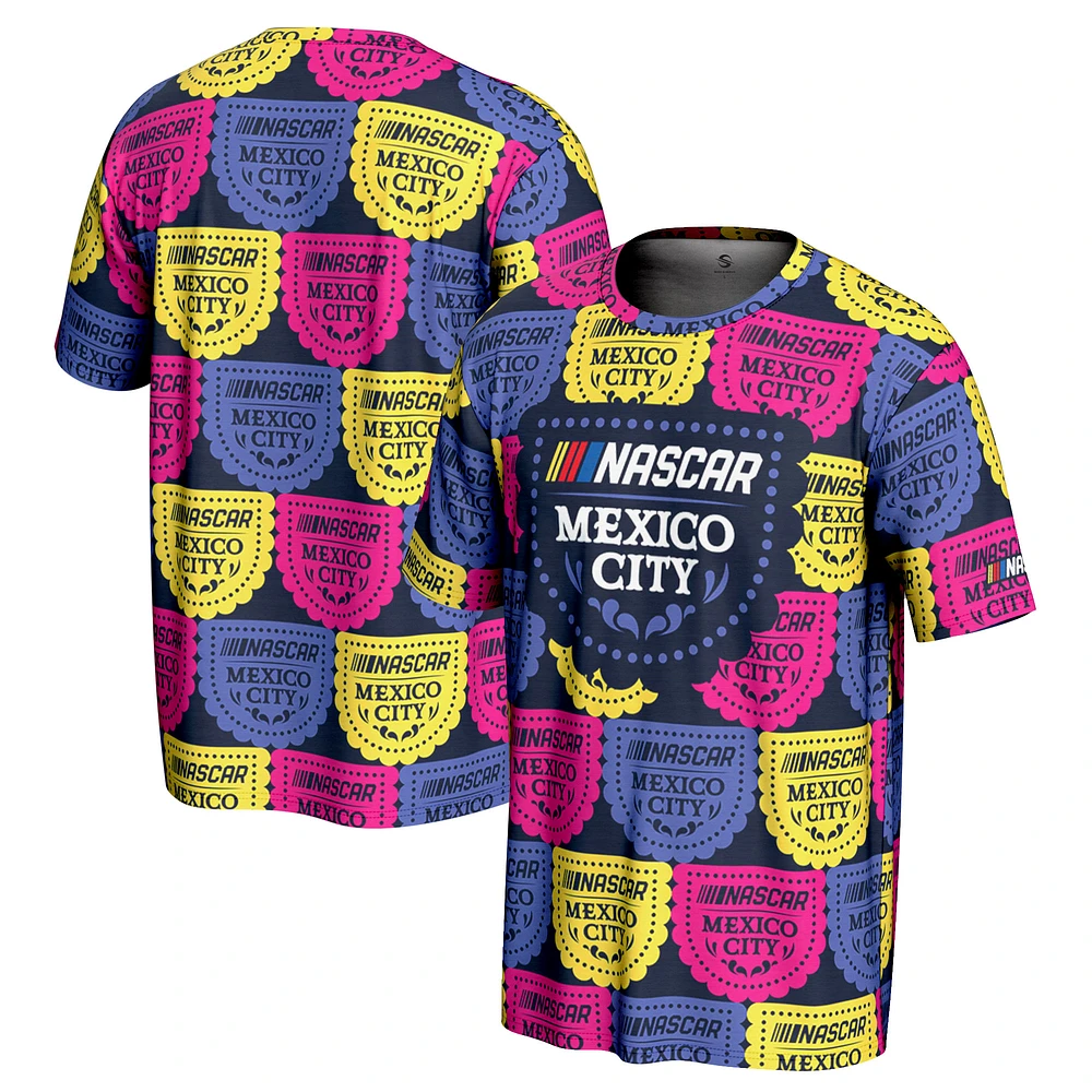 Youth ProSphere Blue Mexico City Race All Over Print T-Shirt