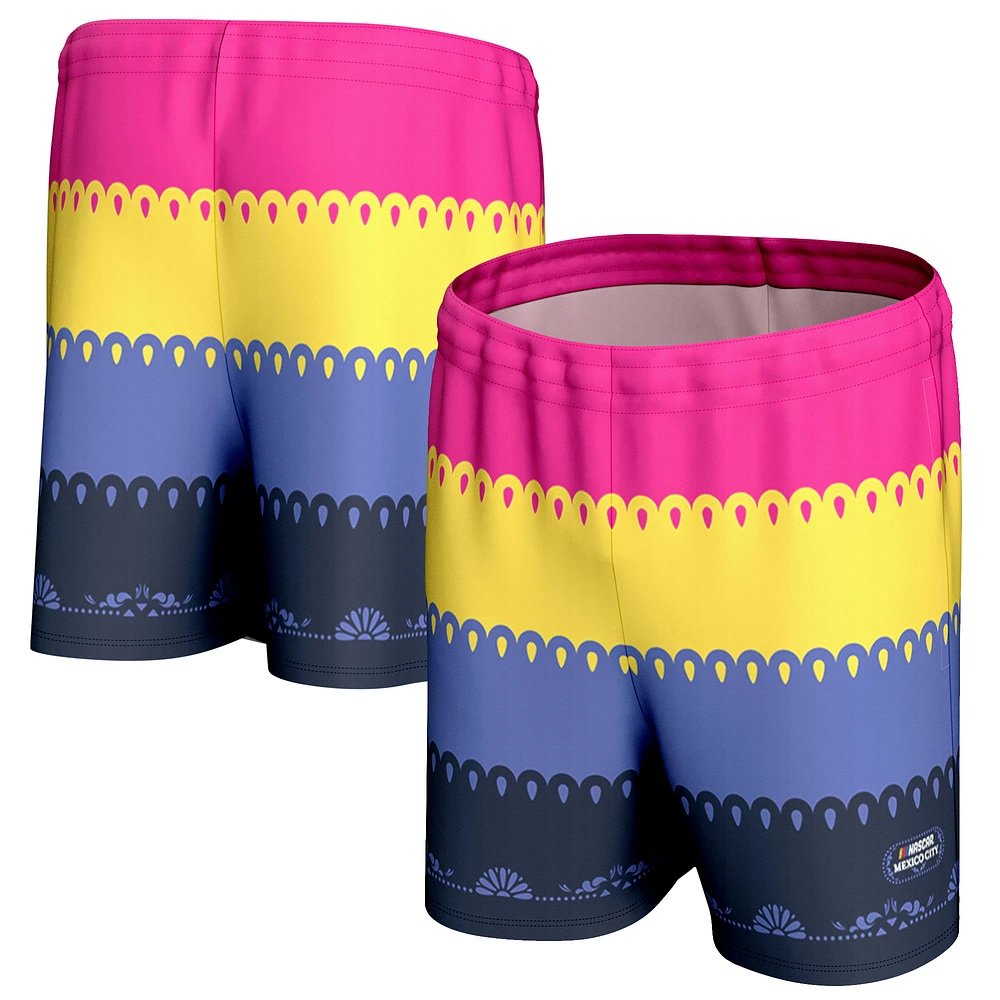 Men's ProSphere Blue Mexico City Race All Over Print Shorts