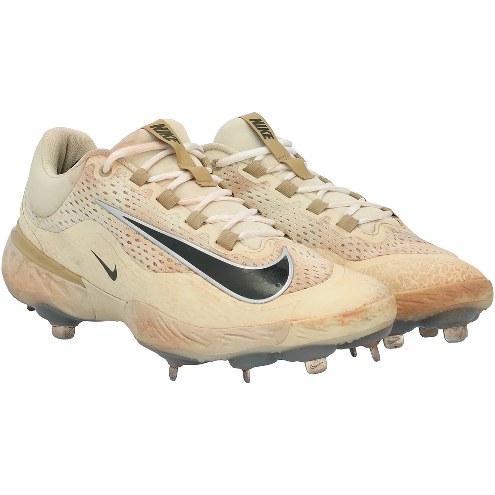 Adley Rutschman Baltimore Orioles Game-Used Tan Nike Cleats vs. Washington Nationals on May 18, 2025