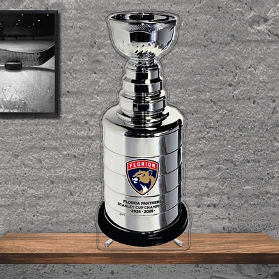 Florida Panthers 2025 Stanley Cup Champions 17" Trophy Acrylic Plaque