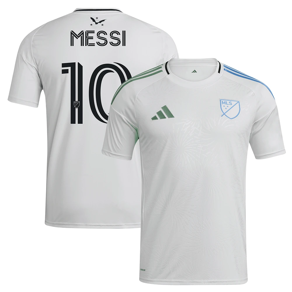 Men's adidas Lionel Messi White 2025 MLS All-Star Game Replica Player Jersey