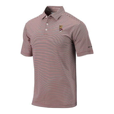 Men's Columbia Maroon Mississippi State Bulldogs Vault Logo Club Invite Polo