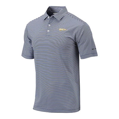 Men's Columbia Navy Georgia Tech Yellow Jackets Vault Logo Club Invite Polo