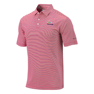 Men's Columbia Red Arizona Wildcats Vault Logo Club Invite Polo
