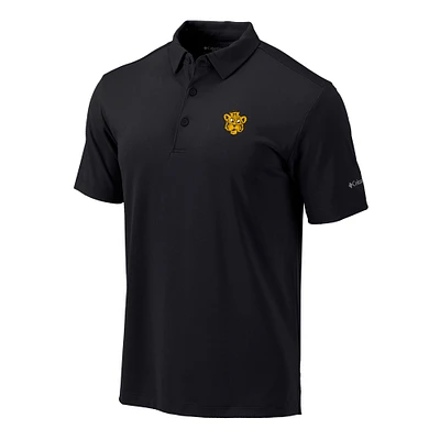 Men's Columbia Black Missouri Tigers Vault Omni-Wick Drive Polo