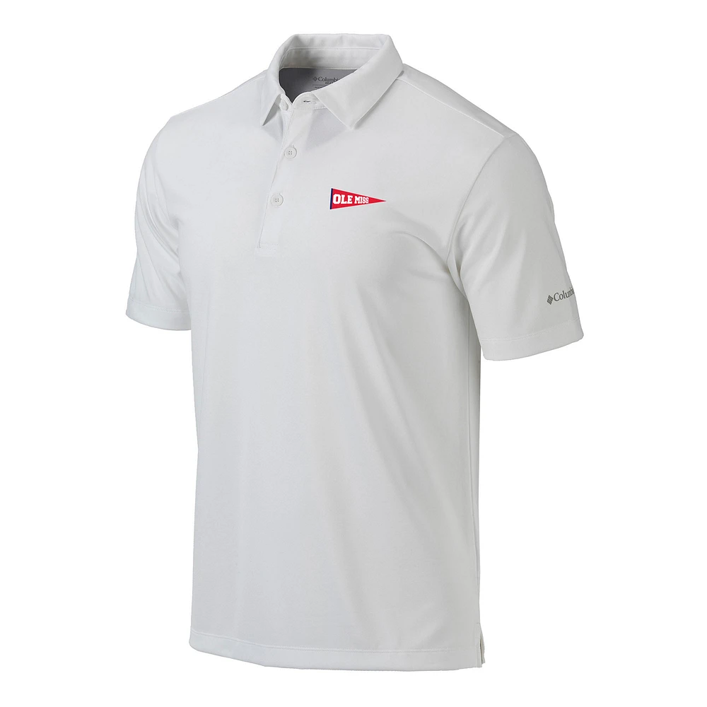 Men's Columbia Ole Miss Rebels Vault Omni-Wick Drive Polo