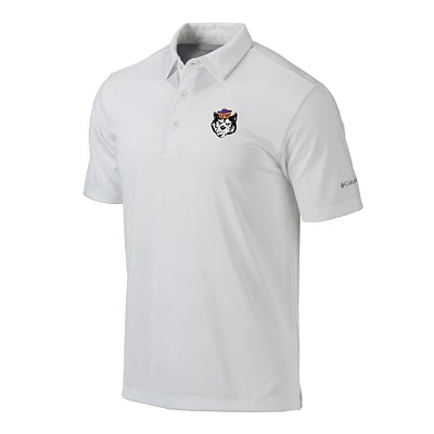 Men's Columbia White Washington Huskies Vault Omni-Wick Drive Polo