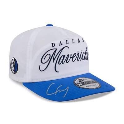 Cooper Flagg Dallas Mavericks Autographed New Era 2025 NBA Draft Hat