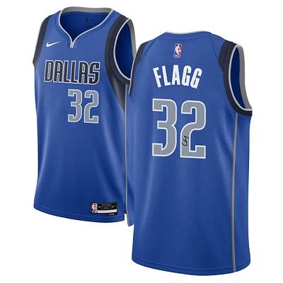 Cooper Flagg Dallas Mavericks Autographed Nike Blue Icon Swingman Jersey
