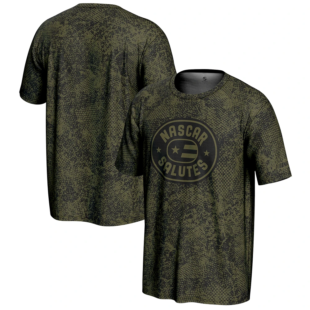 Men's ProSphere Green 2025 NASCAR Salutes Collection T-Shirt