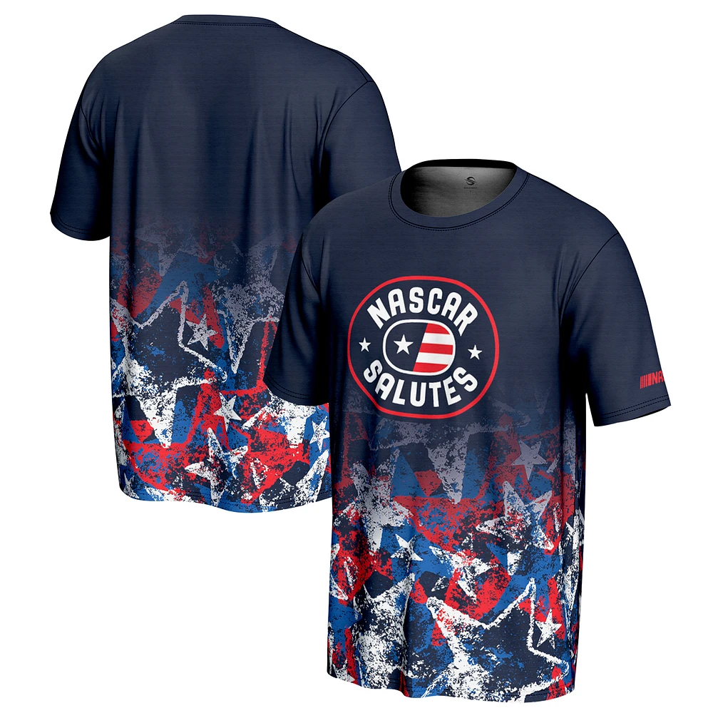 Men's ProSphere Navy 2025 NASCAR Salutes Collection T-Shirt