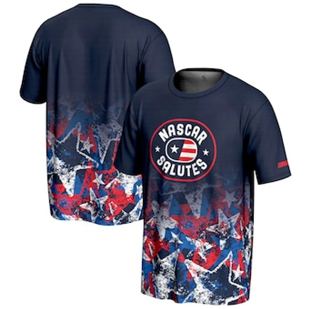 Youth ProSphere Navy NASCAR Merchandise 2025 Salutes Collection T-Shirt