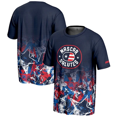 Youth ProSphere Navy NASCAR Merchandise 2025 Salutes Collection T-Shirt