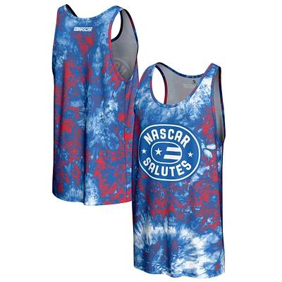 Men's ProSphere Blue NASCAR Merchandise 2025 Salutes Collection Tank Top