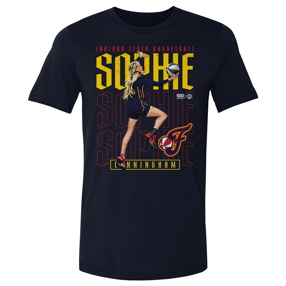 Men's 500 Level Sophie Cunningham Navy Indiana Fever Repeat T-Shirt