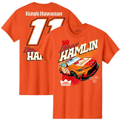 Men's Joe Gibbs Racing Team Collection Orange Denny Hamlin King's Hawaiian T-Shirt