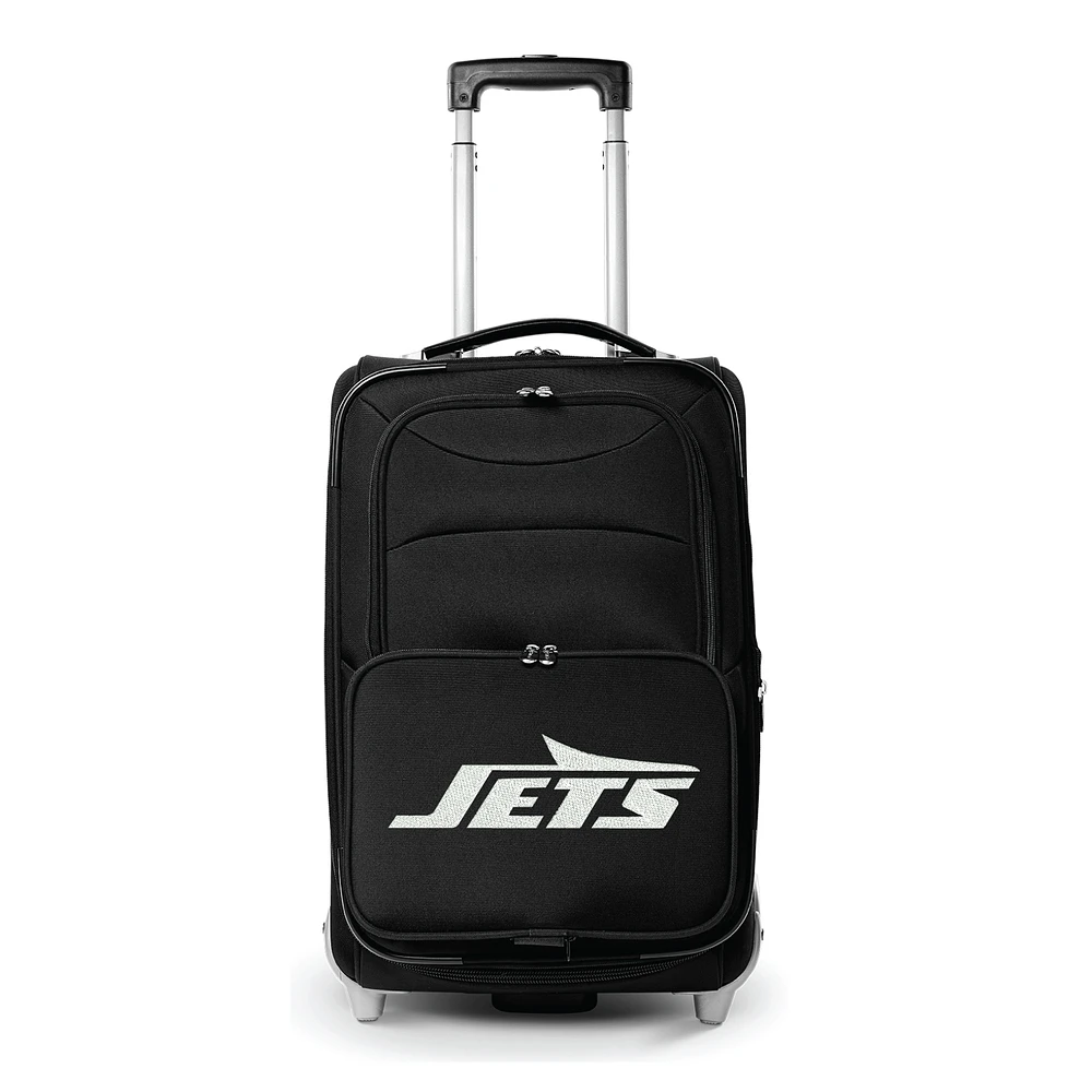MOJO Black New York Jets 21" Softside Rolling Carry-On Suitcase