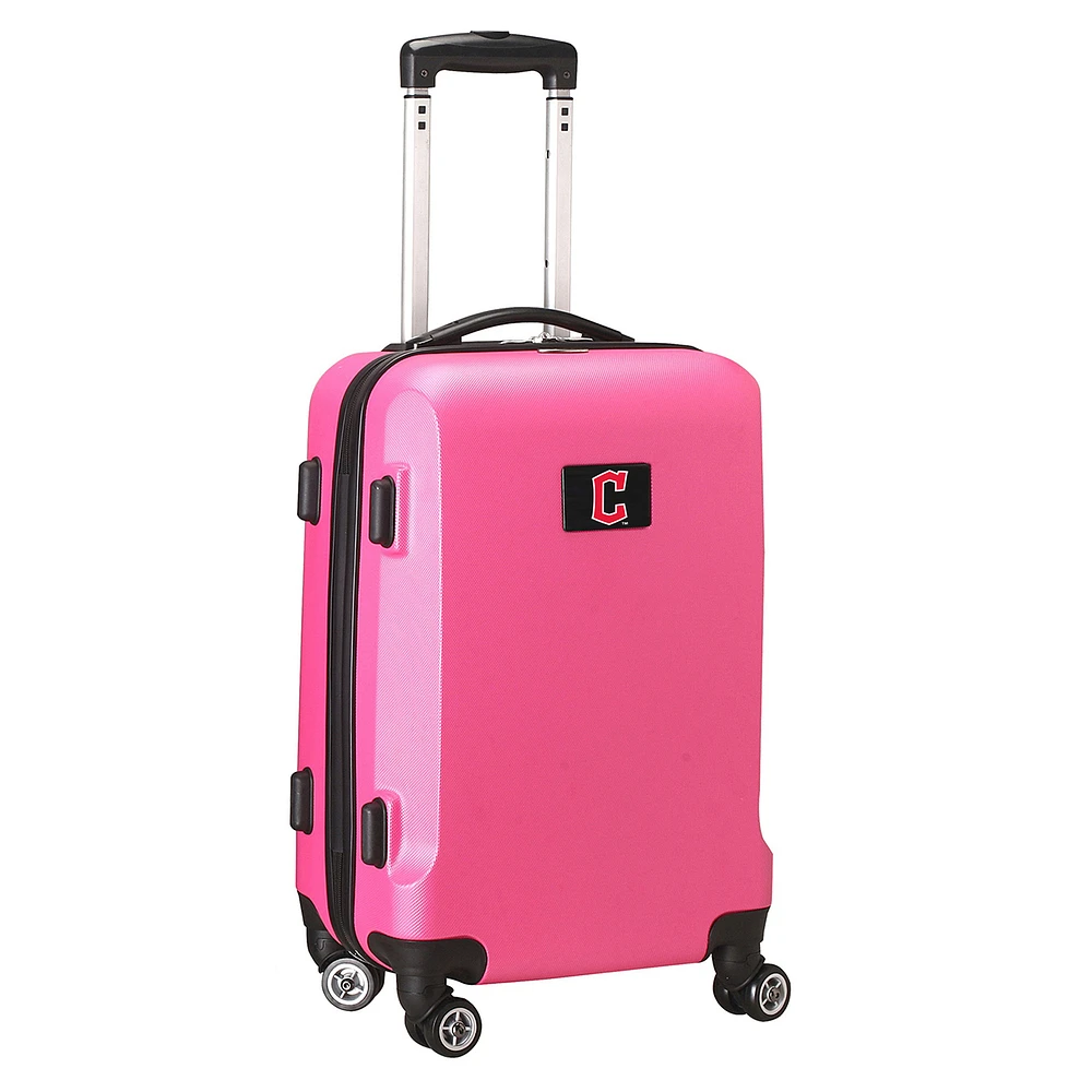 Pink Cleveland Guardians 20" 8-Wheel Hardcase Spinner Carry-On