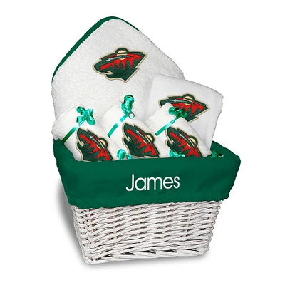 Newborn & Infant White Minnesota Wild Personalized Medium Gift Basket