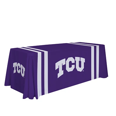 Purple TCU Horned Frogs 6' Table Cloth