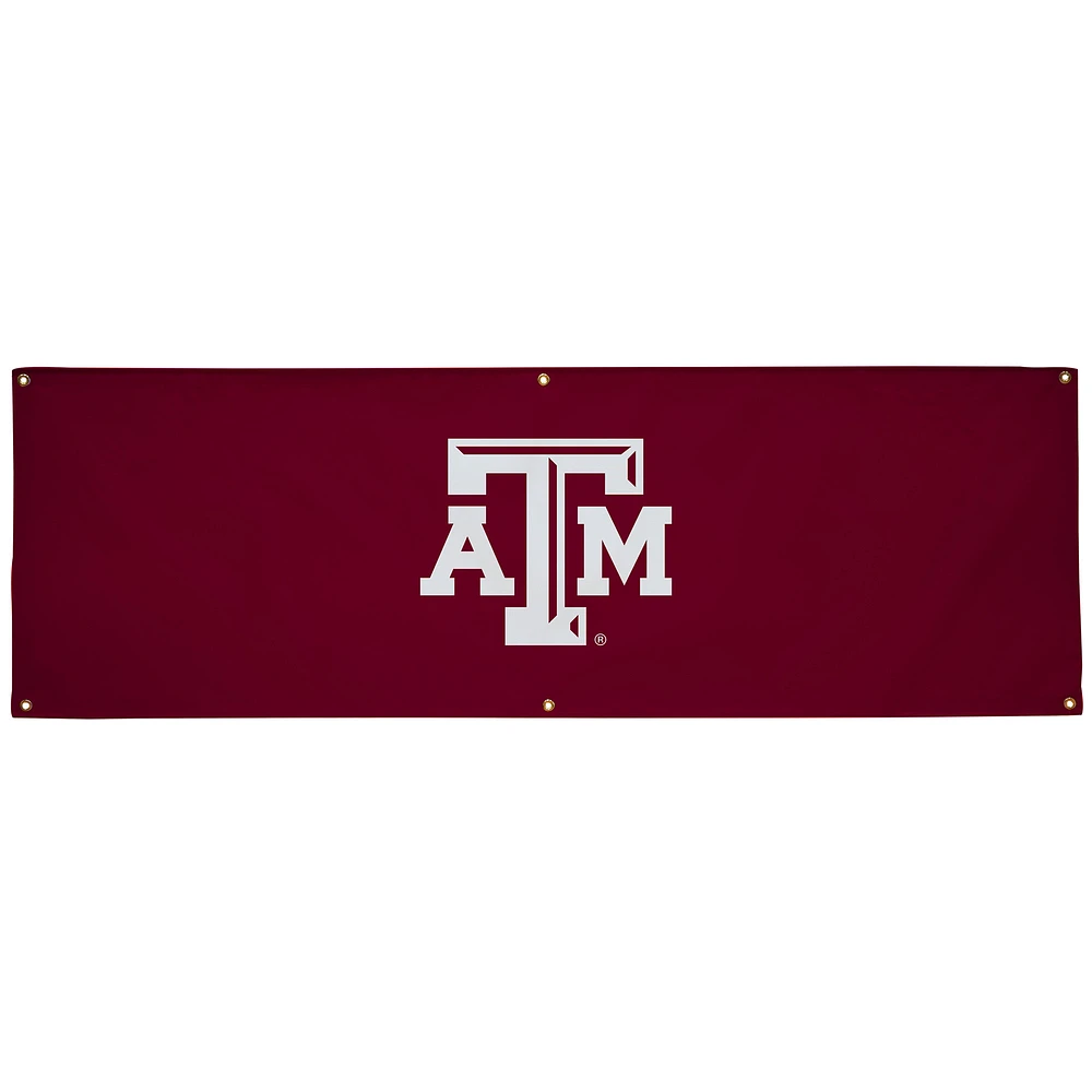 Maroon/White Texas A&M Aggies 6' Striped Table Cloth