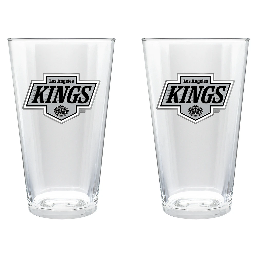 Los Angeles Kings 16oz. Pint Glass Set