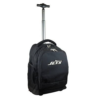 New York Jets 19'' Premium Wheeled Backpack