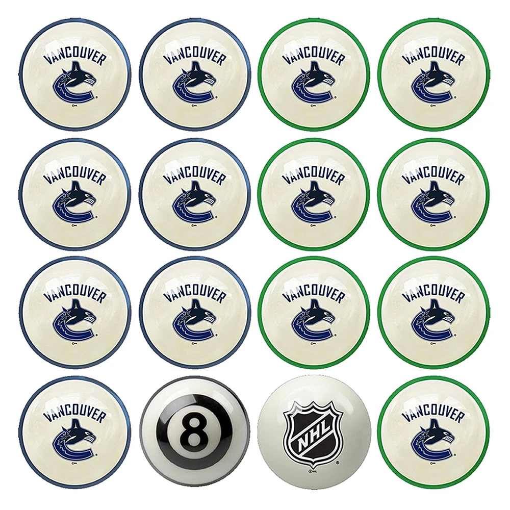 Imperial Vancouver Canucks Billiard Ball Set