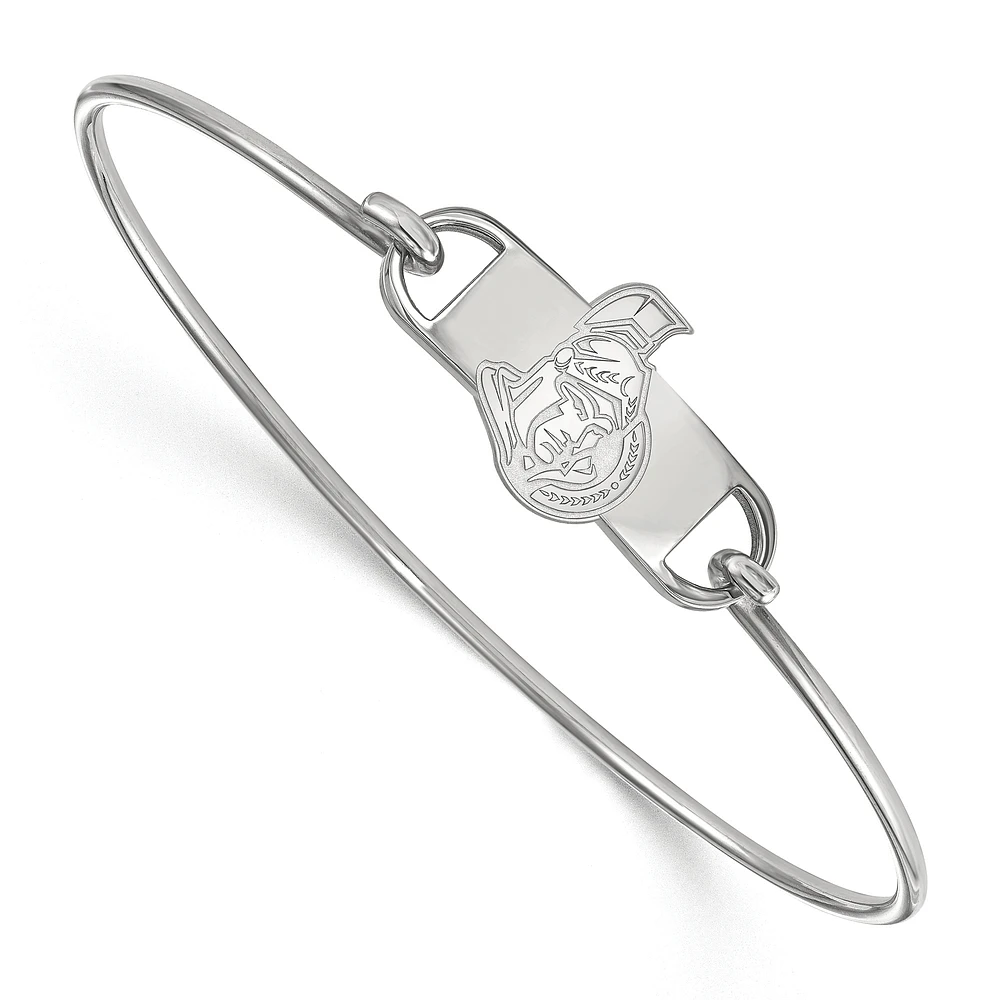 Women's Ottawa Senators Sterling Silver Small Wire Bangle Bracelet