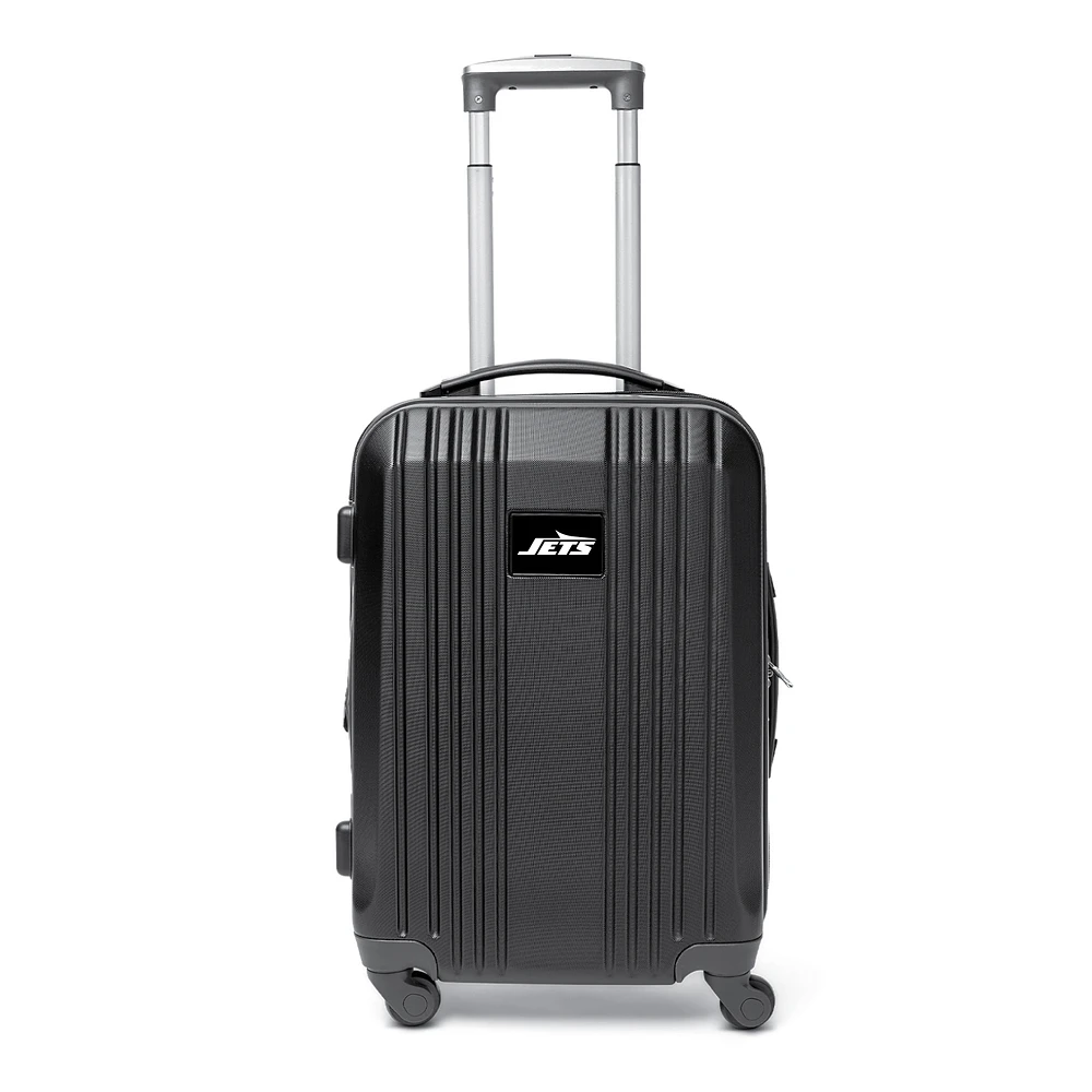 MOJO Black New York Jets 21" Hardcase Two-Tone Spinner Carry-On
