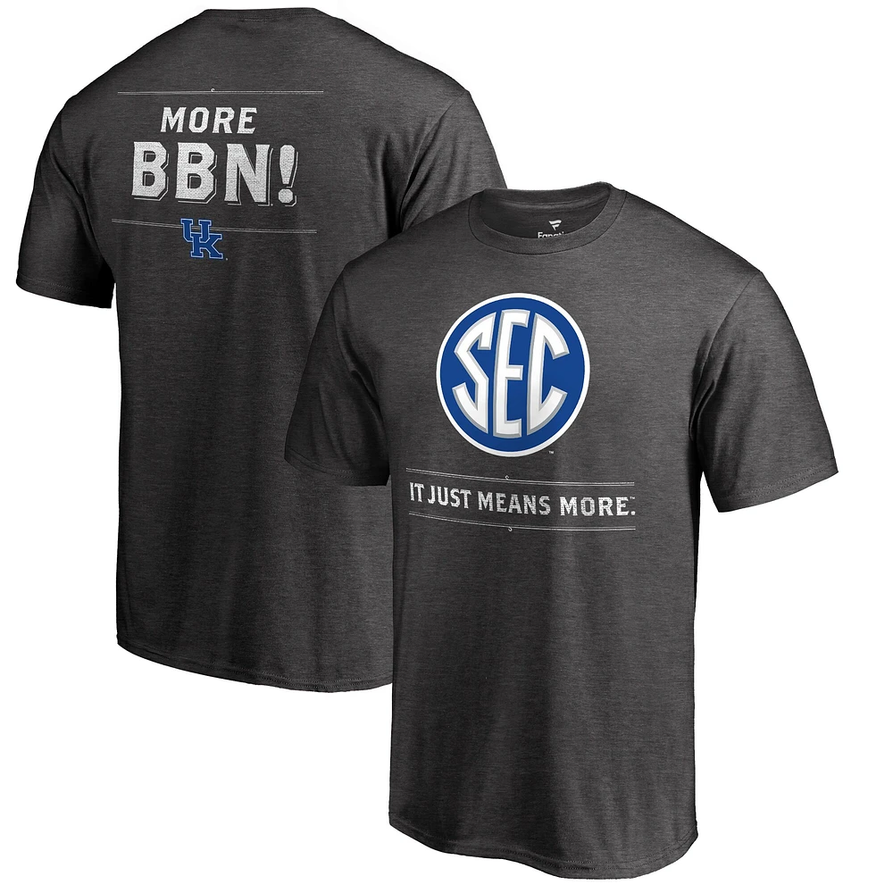 Men's Ash Kentucky Wildcats SEC Means More T-Shirt