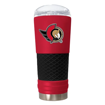 Red Ottawa Senators 24oz. Powder Coated Draft Travel Mug