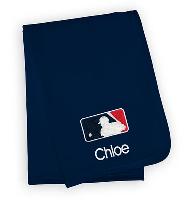 Infant Royal MLB Personalized Blanket