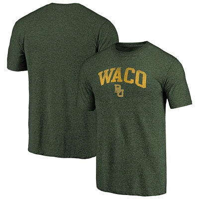 Men's Green Baylor Bears Arched City Tri-Blend T-Shirt