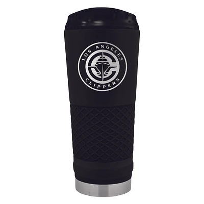 Black LA Clippers Stealth Matte 24oz Tumbler