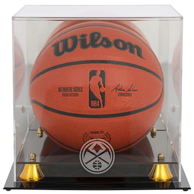 Denver Nuggets Golden Classic Team Logo Basketball Display Case