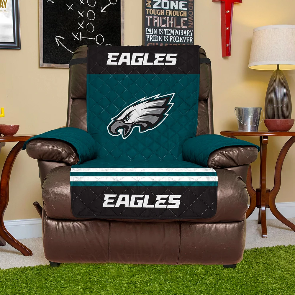 Green Philadelphia Eagles Recliner Protector