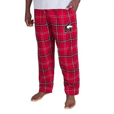 Men's Concepts Sport Red/Black Northern Illinois Huskies Ultimate Flannel Pants