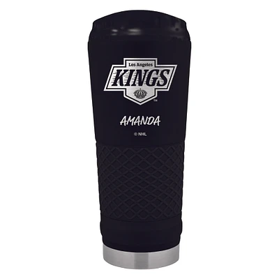 Black Los Angeles Kings 24oz. Personalized Stealth Draft Beverage Cup