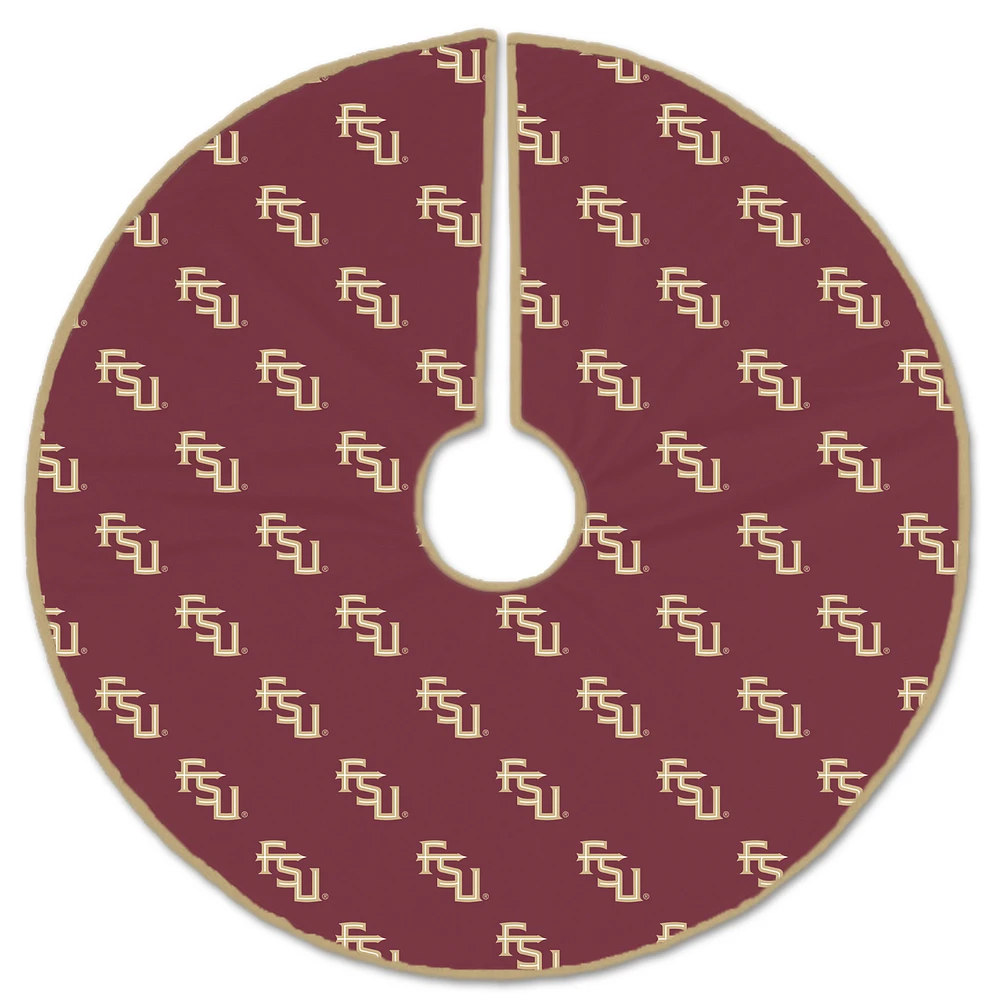 Florida State Seminoles Microplush Christmas Tree Skirt