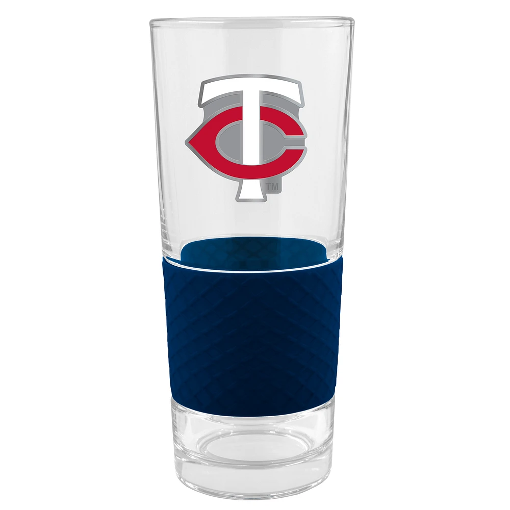 Minnesota Twins 22oz. Pilsner Glass with Silicone Grip