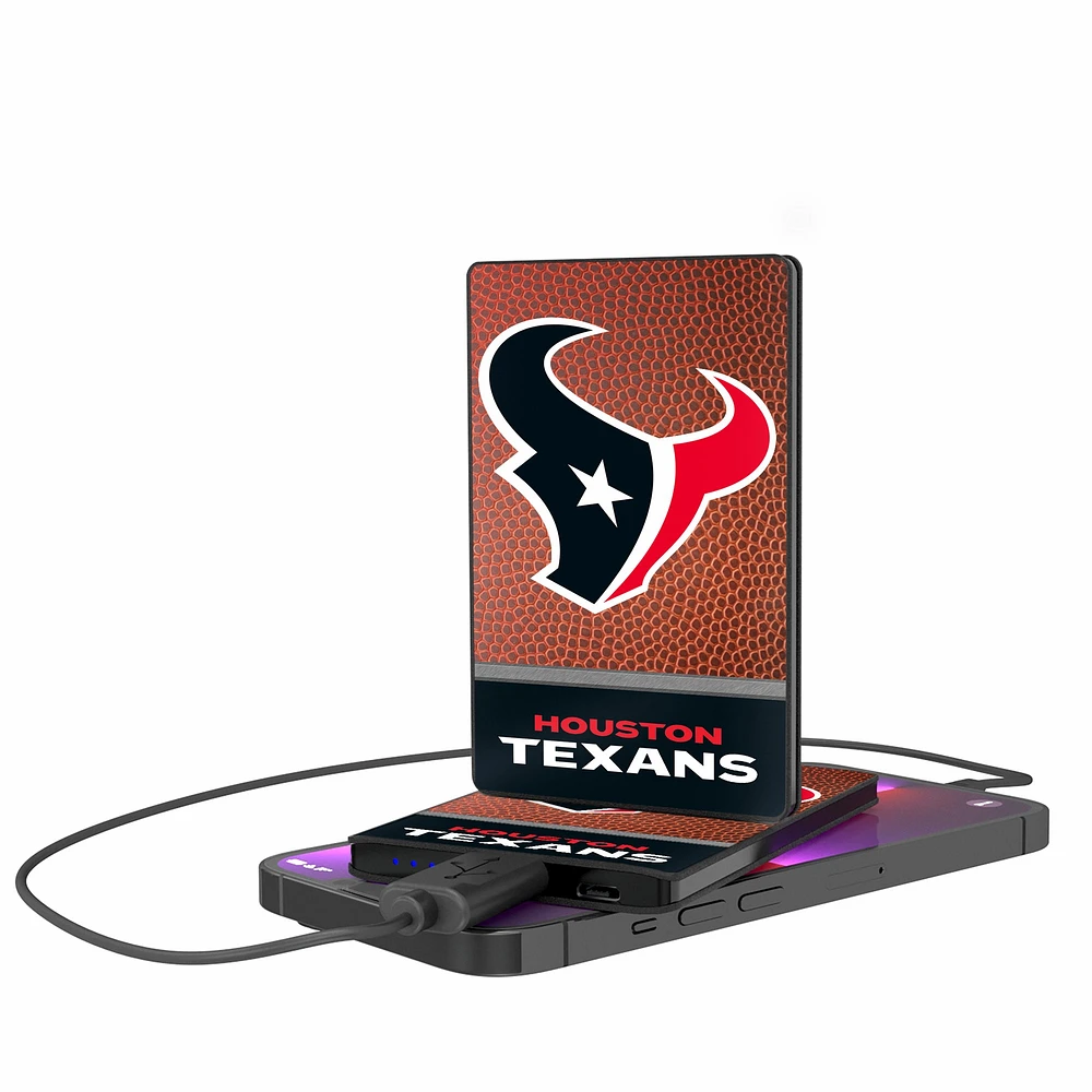 Houston Texans 2000 mAh Credit Card Powerbank