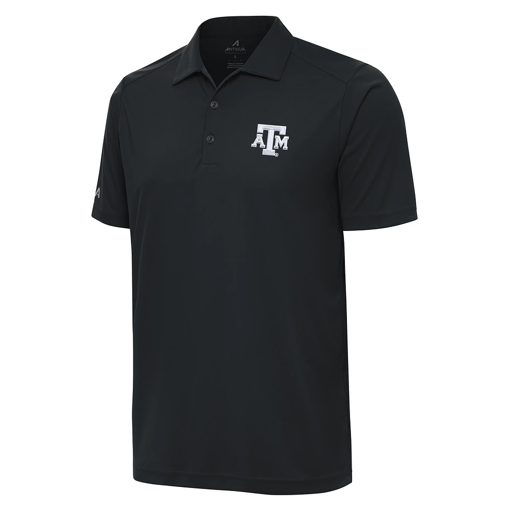 Texas A&M Aggies Antigua Tribute Polo - Charcoal
