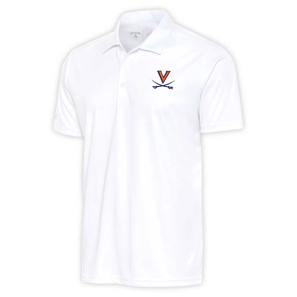 Virginia Cavaliers Antigua Tribute Polo - White