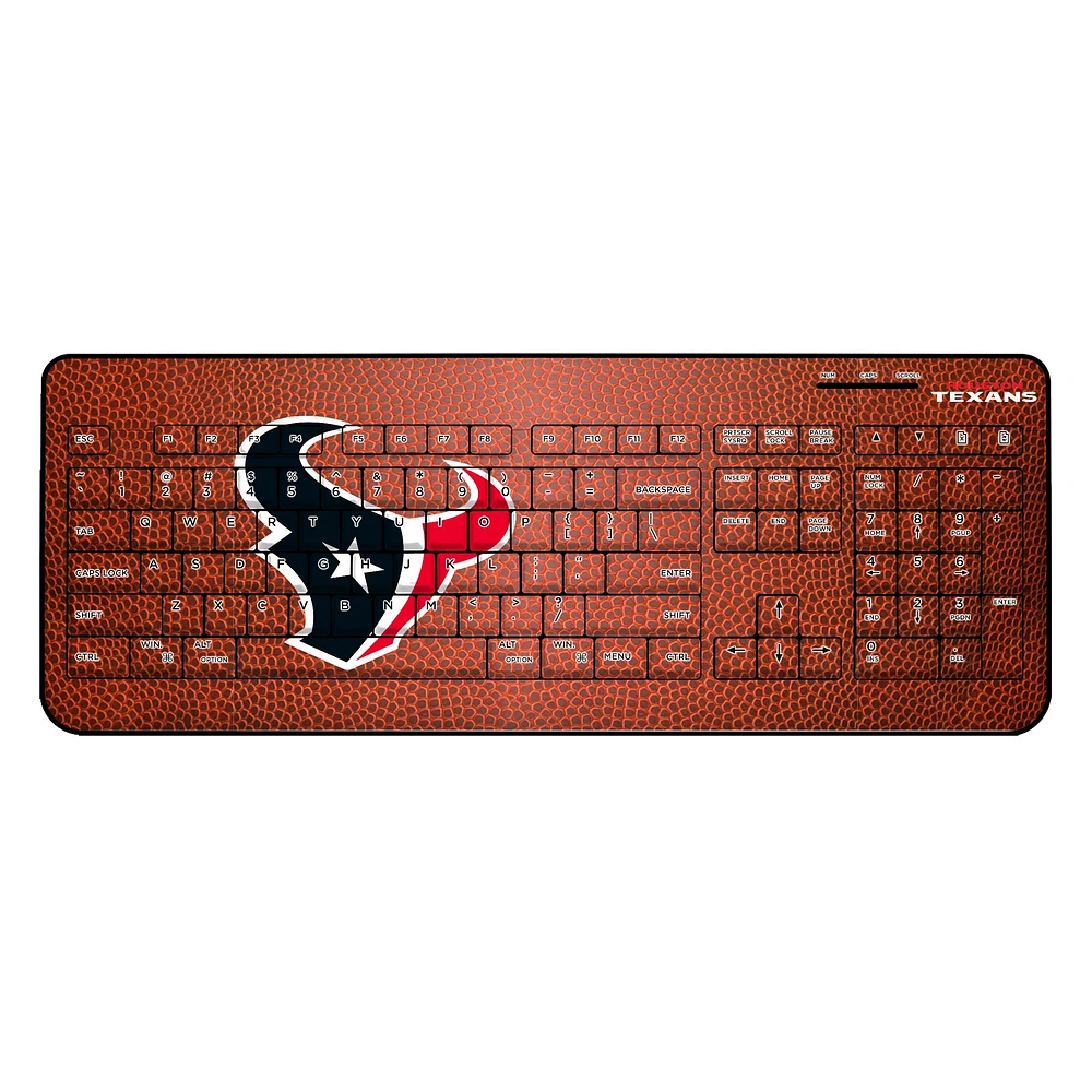 Houston Texans Football Design Wireless Keyboard