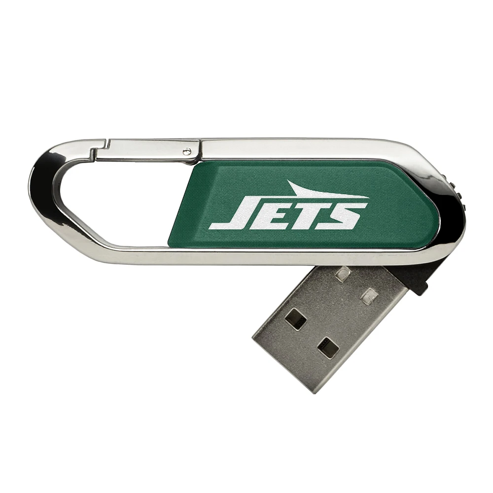 New York Jets Solid Clip USB Flash Drive