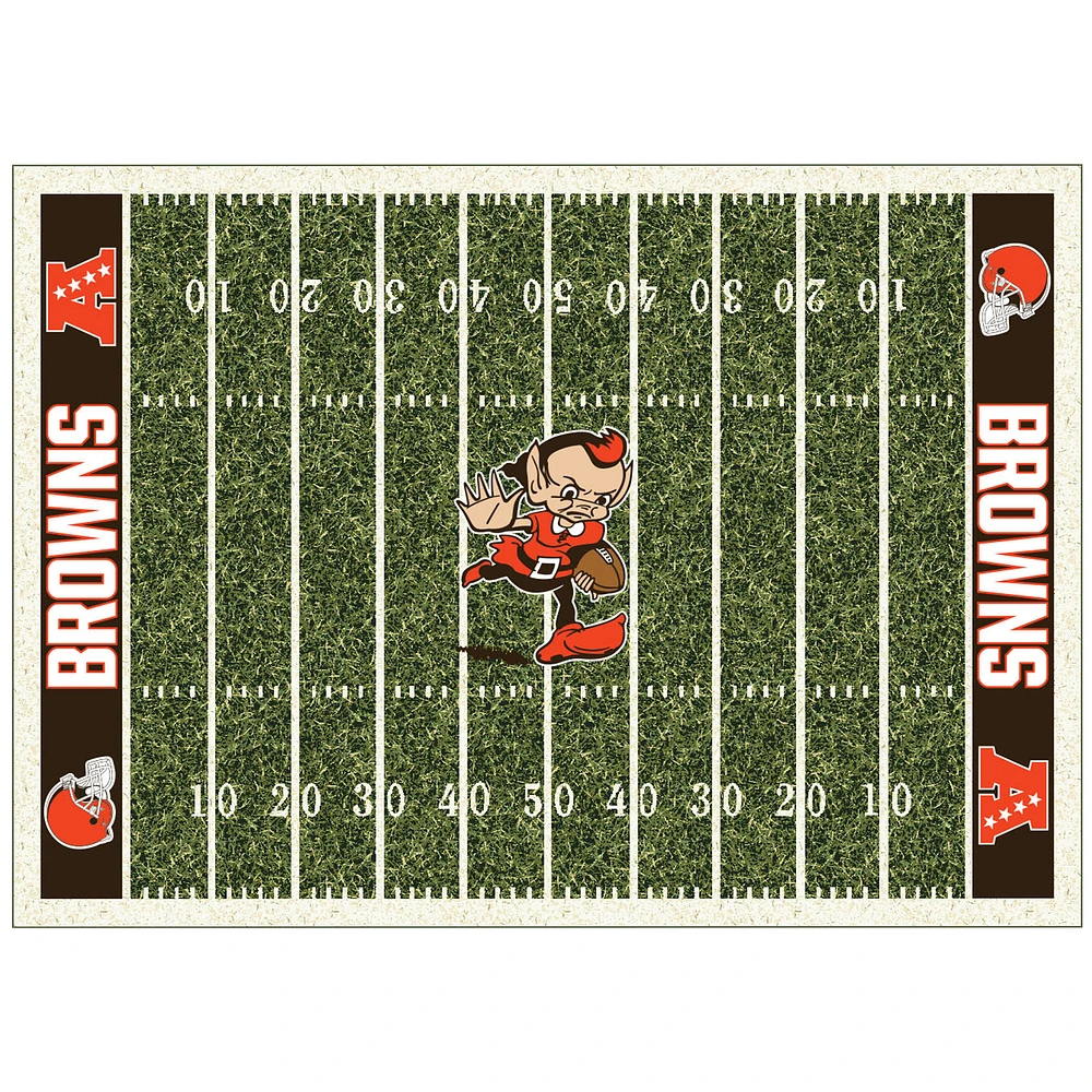 Imperial Cleveland Browns 5'4'' x 7'8'' Home Field Rug